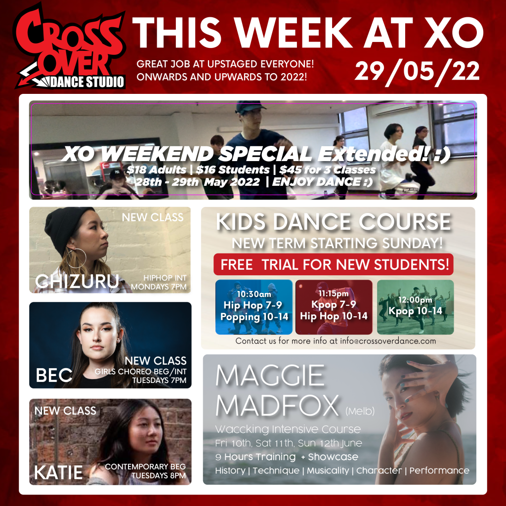 this week at xo 29 05-01